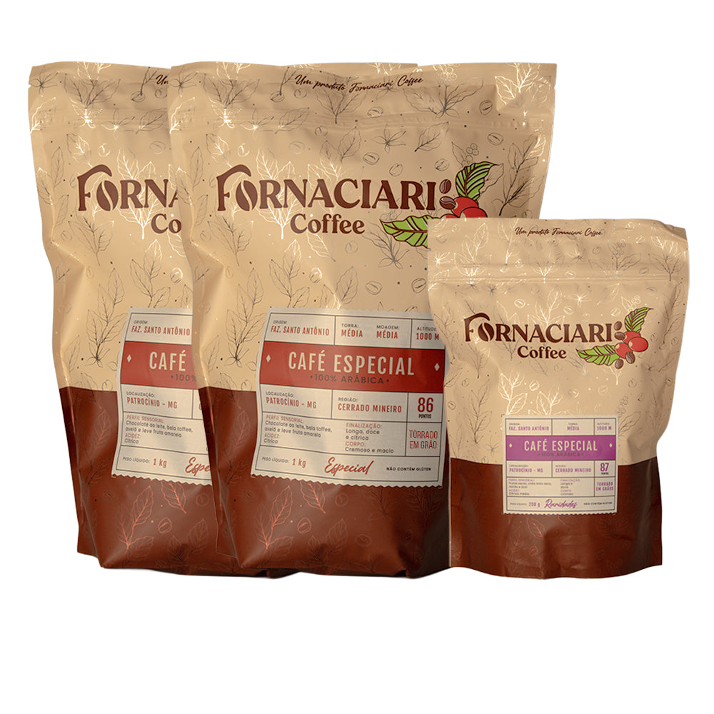 Kit L Amore - 2 unidades de 1kg + 1 unidade de 250g Fermentado