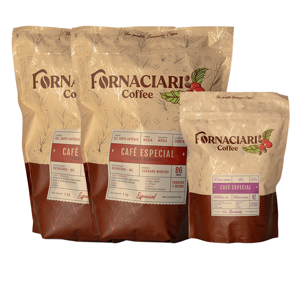 Kit L Amore - 2 unidades de 1kg + 1 unidade de 250g Fermentado
