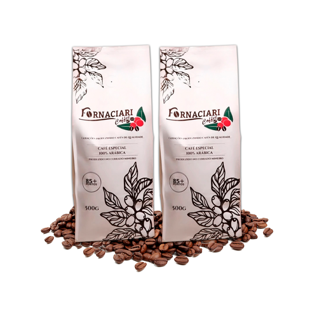 Kit Momento Fornaciari - 100% Arábica - 2 unidades de 500g