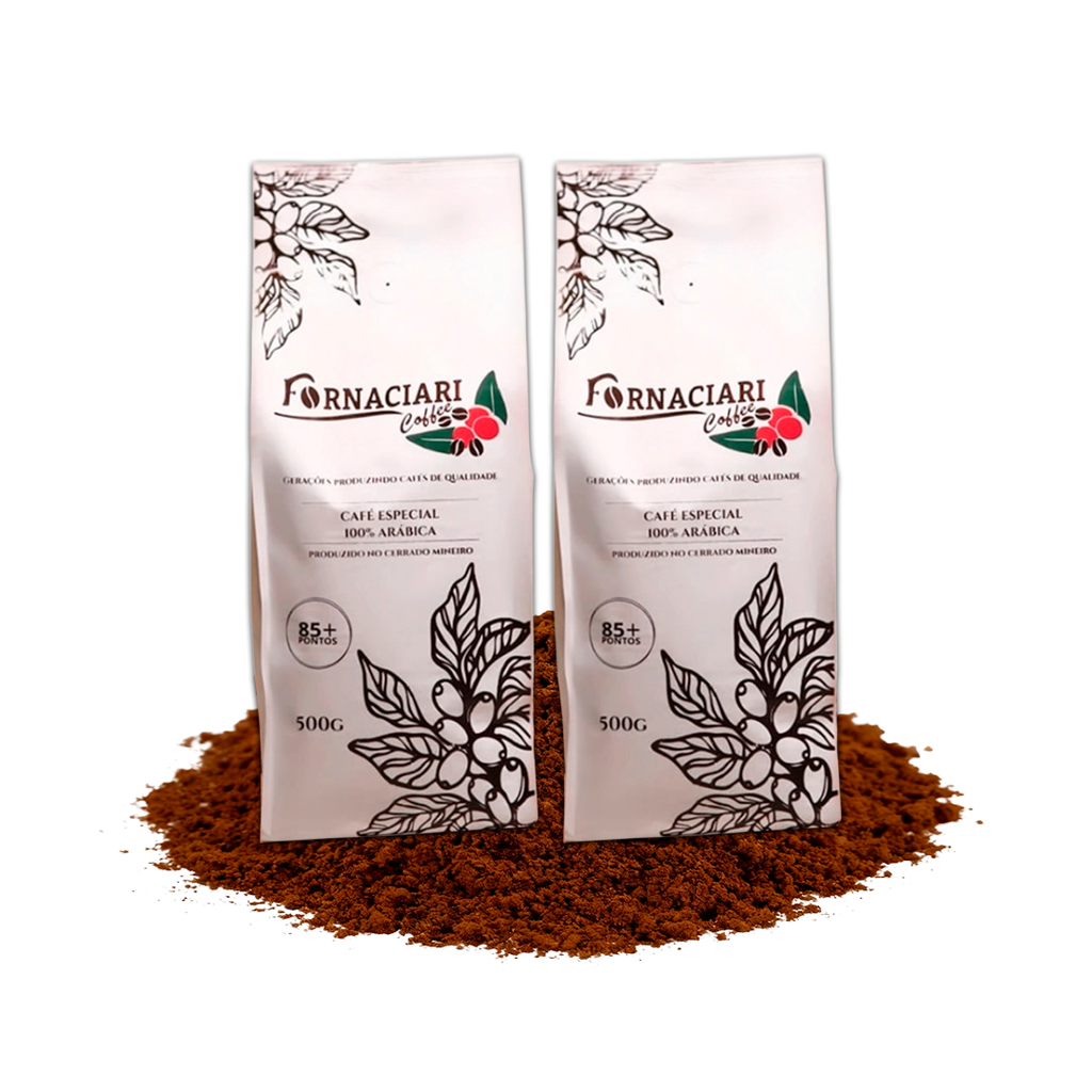 Kit Momento Fornaciari - 100% Arábica - 2 unidades de 500g